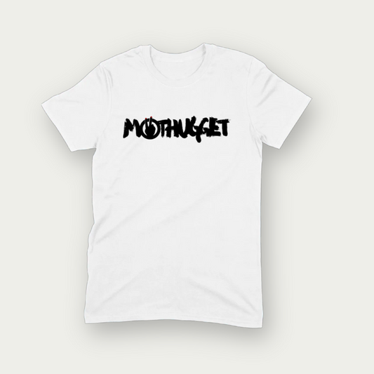 T-shirt - Vit Mothugget Logo